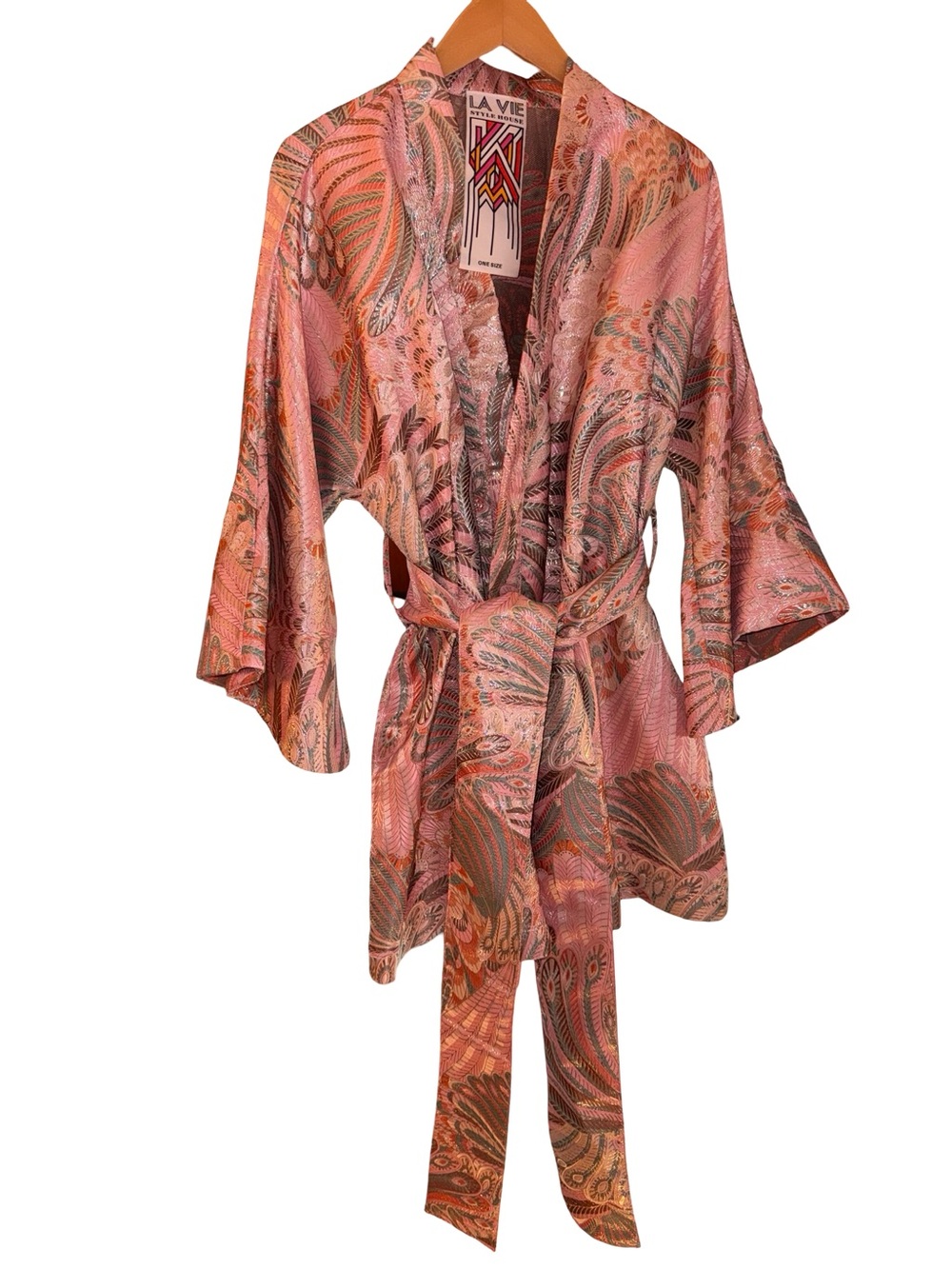 La Vie Style House mini wrap dress